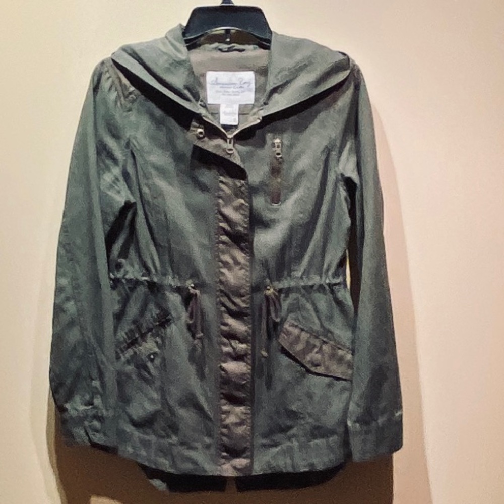 🌟2xHP🌟NWOT American Rag Olive Utility Jacket S